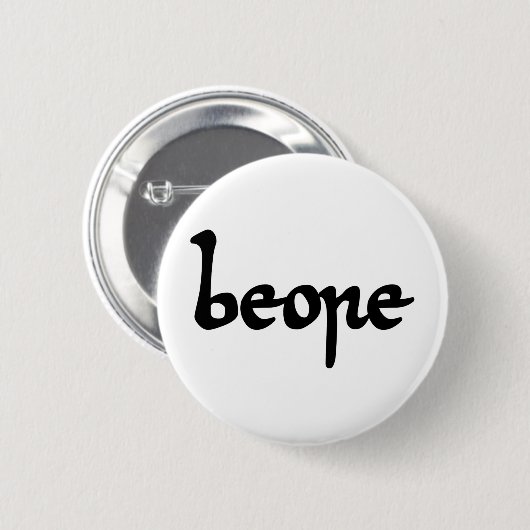 Oud Engels Beer Ronde Button 5,7 Cm (Voorkant /achterkant)