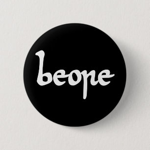 Oud Engels Beer Ronde Button 5,7 Cm