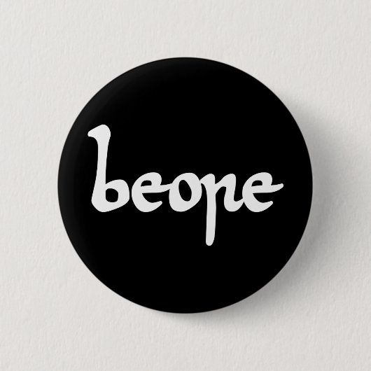 Oud Engels Beer Ronde Button 5,7 Cm (Voorkant)