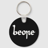 Oud Engels Beer Sleutelhanger (Voorkant)