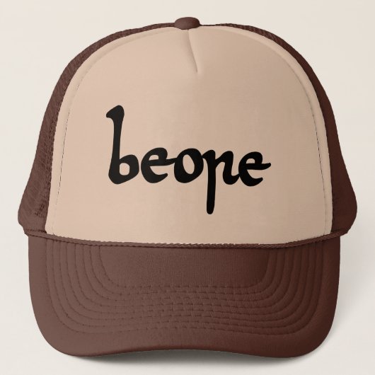 Oud Engels Beer Trucker Pet (Voorkant)