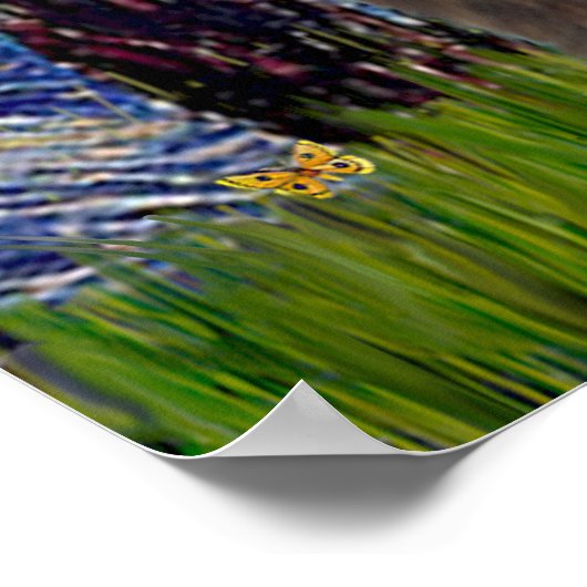 Oud Engels (F) - Sterrennacht Poster (Hoek)