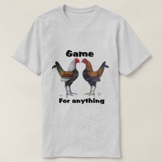 Oud Engels Game Bantam Tshirt (Design voorkant)