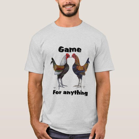 Oud Engels Game Bantam Tshirt (Voorkant)