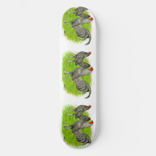 Oud Engels Game Barred Chickens Persoonlijk Skateboard