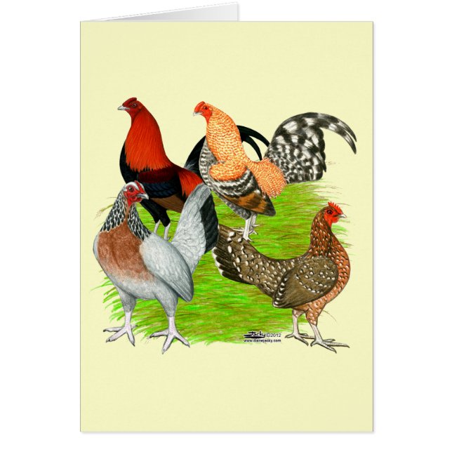 Oud Engels Game Quartet (Voorkant)