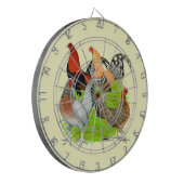 Oud Engels Game Quartet Dartbord (Voorkant Links)