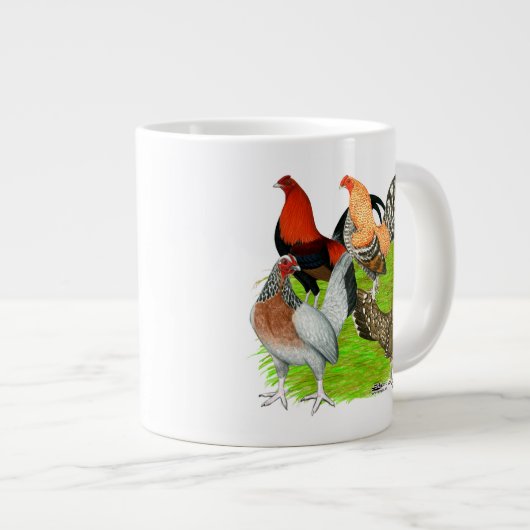 Oud Engels Game Quartet Grote Koffiekop (Voorkant rechts)