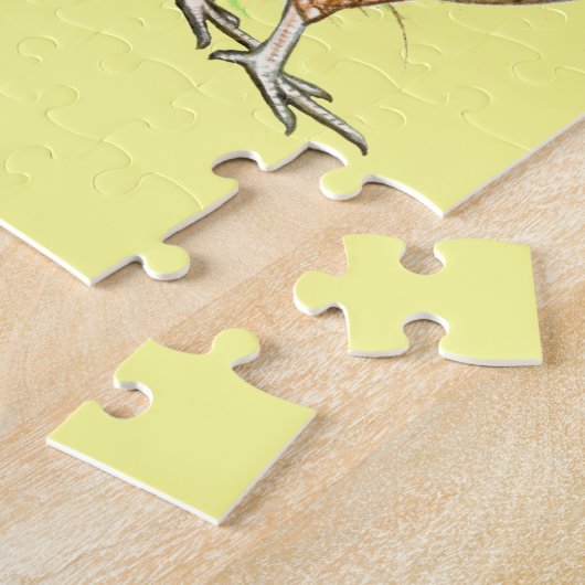Oud Engels Game Quartet Legpuzzel (Zijkant)
