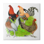 Oud Engels Game Quartet Tegeltje (Voorkant)