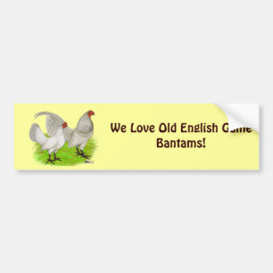 Oud Engels Game Self Blue Bumpersticker