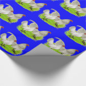 Oud Engels Game Self Blue Cadeaupapier (Hoek)