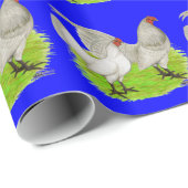 Oud Engels Game Self Blue Cadeaupapier (Rol Hoek)