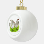 Oud Engels Game Self Blue Keramische Bal Ornament (Rechts)