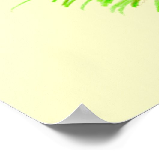 Oud Engels Game Self Blue Poster (Hoek)