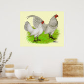 Oud Engels Game Self Blue Poster (Keuken)