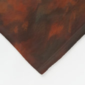 Oud Engels herdershond in herfstbladeren Herfst In Fleece Deken (Hoek)