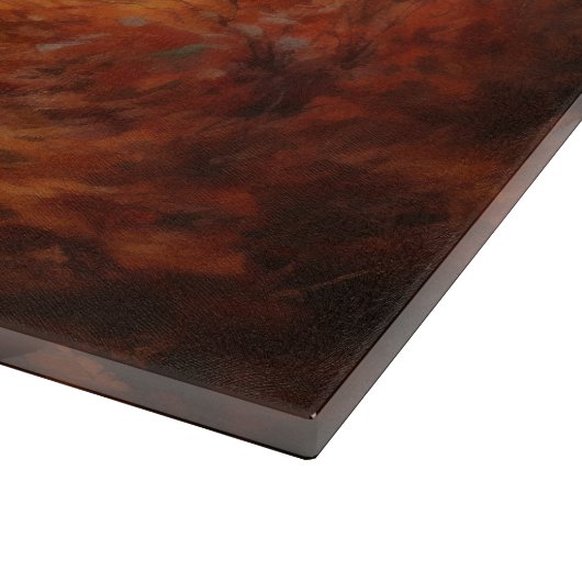 Oud Engels herdershond in herfstbladeren Herfst In Snijplank (Hoek)