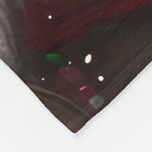 Oud Engels herdershond Kerstfeest Fleece Deken (Hoek)