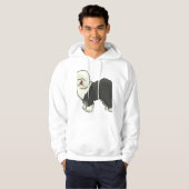 Oud Engels herdershond mijn vriend Hoodie (Voorkant volledig)