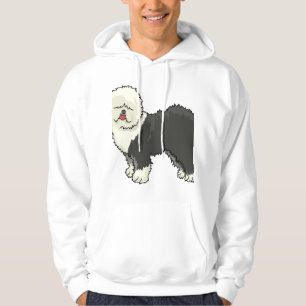 Oud Engels herdershond mijn vriend Hoodie