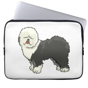 Oud Engels herdershond mijn vriend Laptop Sleeve
