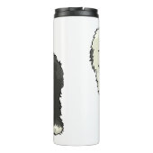 Oud Engels herdershond mijn vriend Thermosbeker (Achterkant)