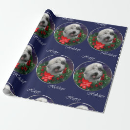 Oud Engels kerstfeest Cadeaupapier