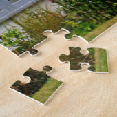 Oud Engels Land House Rustic Building Legpuzzel (Zijkant)
