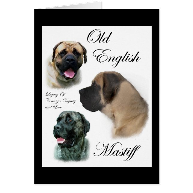 Oud Engels Mastiff Gifts (Voorkant)