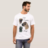 Oud Engels Mastiff Gifts Kleding T-shirt (Voorkant volledig)