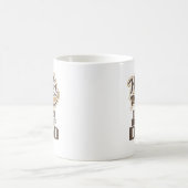 Oud Engels Mastiff Pa (Beste werelden) Koffiemok (Center)