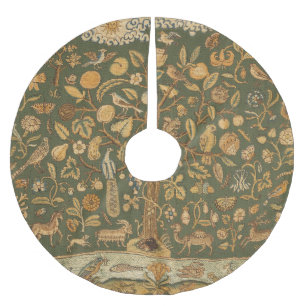 Oud-Engels Naaldkant Boom des Levens & Eenhoorn Kerstboom Rok