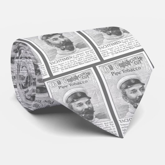 Oud Engels Pipe Tobacco Stropdas (Opgerold)