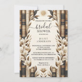 Oud Engels Retro Book Club Hoesje Vrijgezellenfees Kaart (Voorkant)