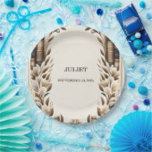 Oud Engels Retro Book Club Hoesje Vrijgezellenfees Papieren Bordje (Feest)