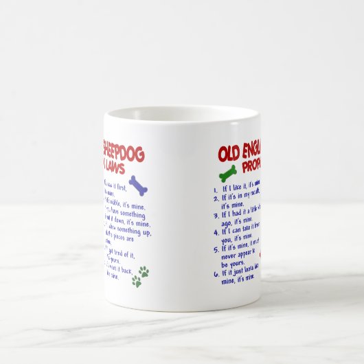 OUD ENGELS SCHEEPDOG PL2 KOFFIEMOK (Center)