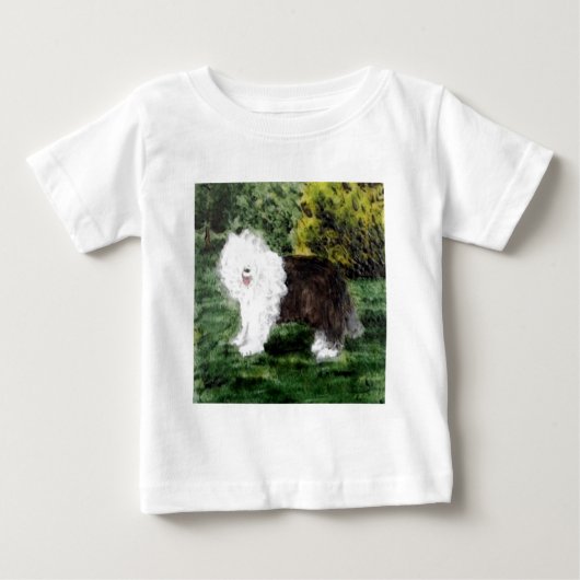 Oud Engels Schepdog Painting (Voorkant)