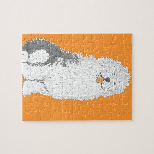 Oud Engels Sheep Dog multiple products Legpuzzel (Horizontaal)