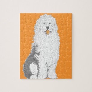 Oud Engels Sheep Dog multiple products Legpuzzel