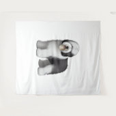 Oud Engels Sheepdog 10 Wandkleed (Voorkant (horizontaal))