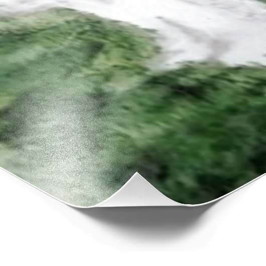 Oud Engels Sheepdog Art Foto Afdruk (Hoek)