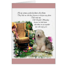 Oud Engels Sheepdog Art Gifts