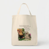Oud Engels Sheepdog Art Gifts Tote Bag (Voorkant)
