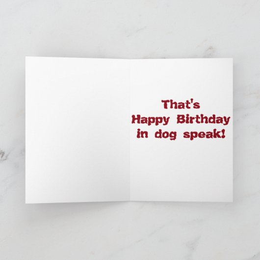 Oud Engels Sheepdog Art Kaart (Binnen)