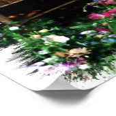 Oud Engels Sheepdog Art Print (Hoek)