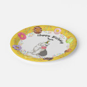 Oud Engels Sheepdog Birthday Party Paper Bord (Gekanteld)