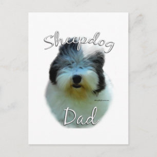 Oud Engels Sheepdog Briefkaart
