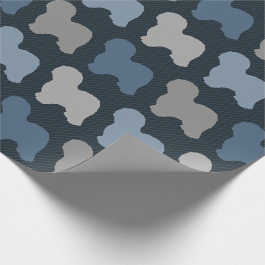 Oud Engels Sheepdog Cadeaupapier (Hoek)