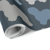 Oud Engels Sheepdog Cadeaupapier (Rol Hoek)